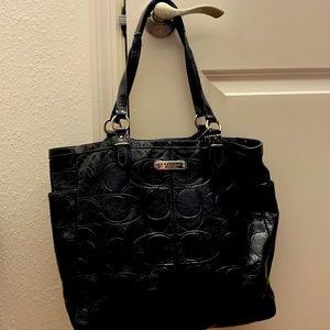 Black Coach Shoulder bag